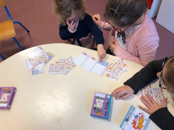 Temps de partage entre les PS et les CM1 – Ecole Sainte Famille – CLISSON