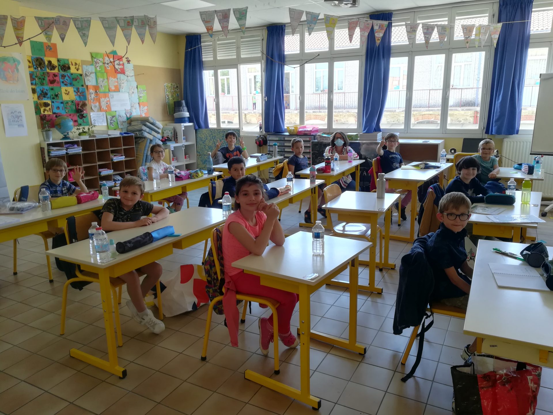 Retour à l’école pour le Groupe A – Ecole Sainte Famille – CLISSON