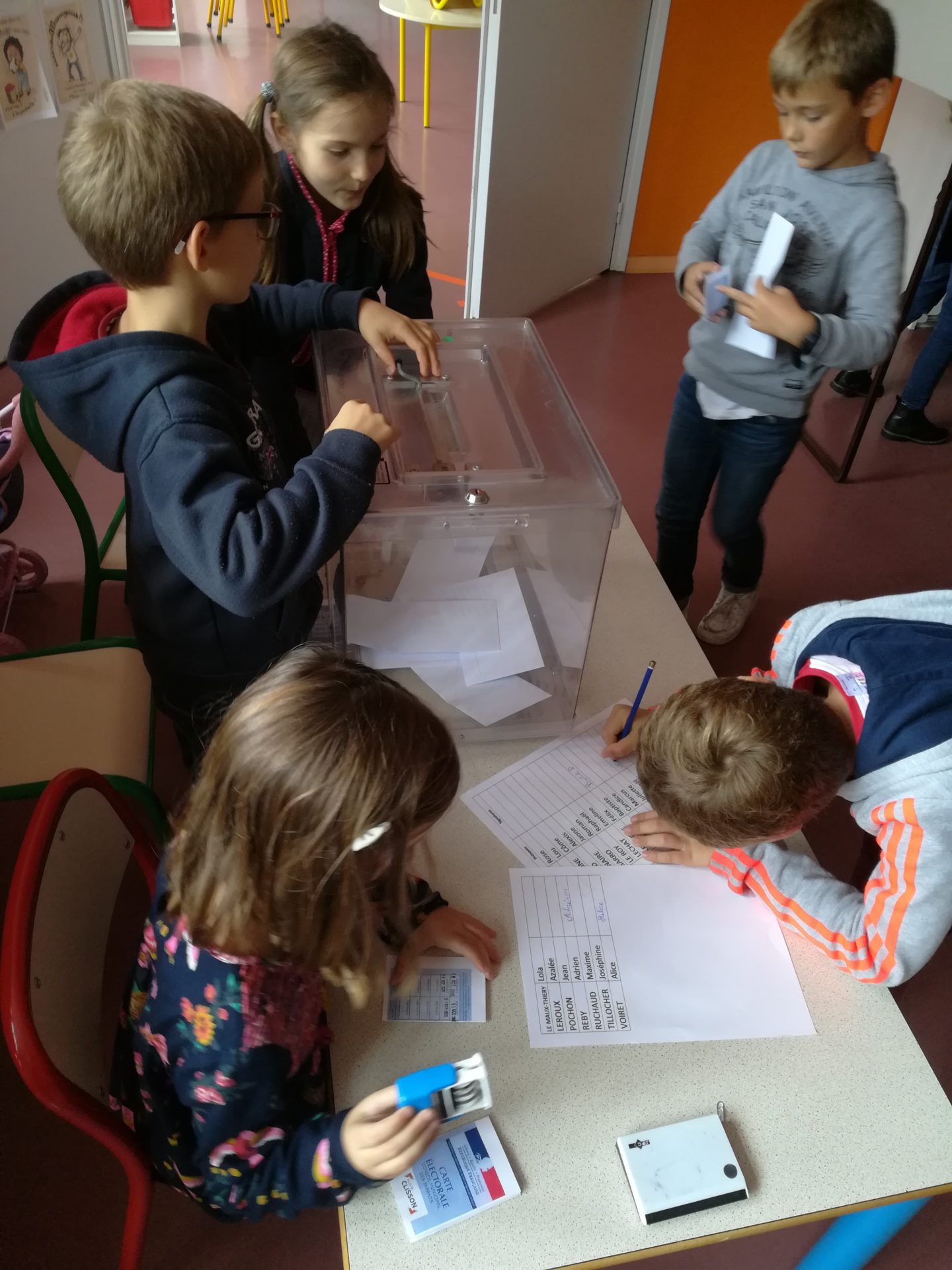 Election Des D l gu s Chez Les CE1 CE2 Ecole Sainte Famille CLISSON